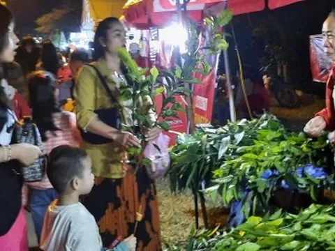 Người dân và du khách nô nức tham gia Lễ hội Chợ đình Bích La Quảng Trị