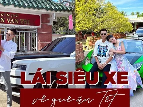 Đại gia Bến Tre 29 tuổi lái 'sương sương' 2 siêu xe giá trị bằng cả gia tài về quê ăn Tết: Soi profile mới ngỡ ngàng vì tuổi còn trẻ mà tài quá cao
