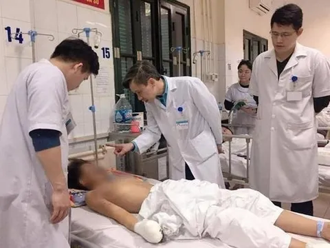 Ca cấp cứu do pháo nổ tăng mạnh so với năm trước