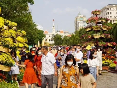 Ngành du lịch TP.HCM ước thu 6.300 tỷ đồng dịp Tết Nguyên đán