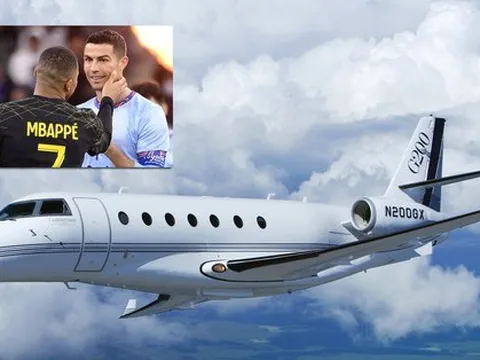 Ronaldo bán chuyên cơ cho Mbappe