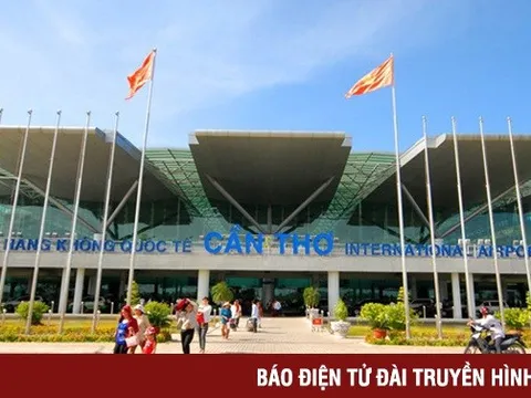Lượng khách qua sân bay Cần Thơ tăng đột biến