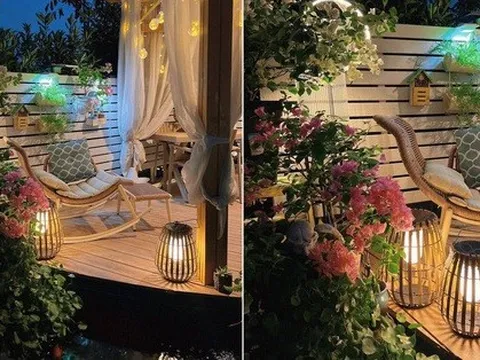 Khu vườn nhà 200m² được mẹ đảm chăm chút tỉ mỉ đến từng ngọn cỏ