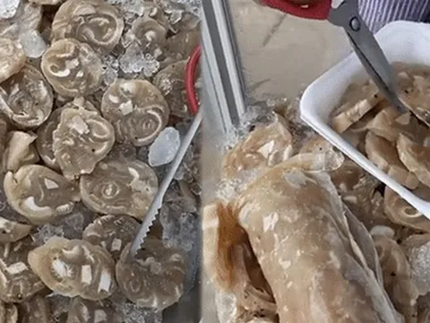 Lạ miệng với món chả ướp đá, được bán như kem ở Châu Đốc, An Giang