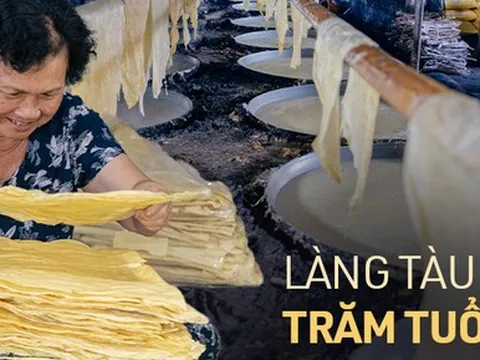 Cận cảnh ngôi làng trăm tuổi ở miền Tây bao đời làm món tàu hũ ky, muốn giàu phải chịu được "sức nóng"