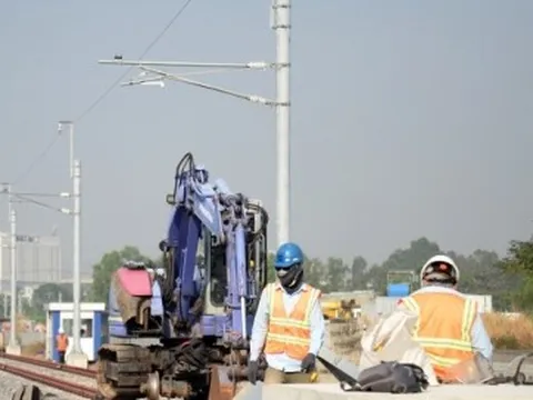 Ra quân đầu năm trên tuyến metro số 1 TP.HCM