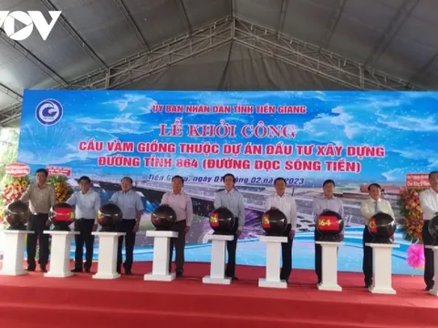 Khởi động dự án giao thông với vốn đầu tư hơn 3.200 tỷ đồng ở Tiền Giang