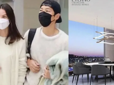 Choáng ngợp trước nhà tân hôn gần 300 tỷ của Song Joong Ki: Sang chảnh đến lóa mắt, IU - Yoo In Na là hàng xóm nổi tiếng