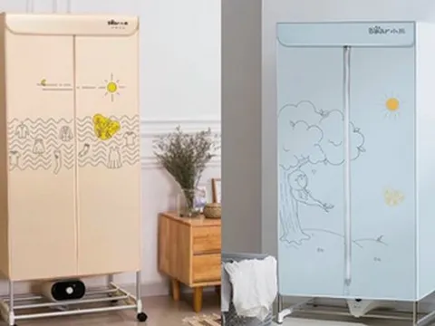 5 mẫu tủ sấy quần áo dễ sử dụng, độ bền cao, giá cao nhất chỉ 1,5 triệu đồng