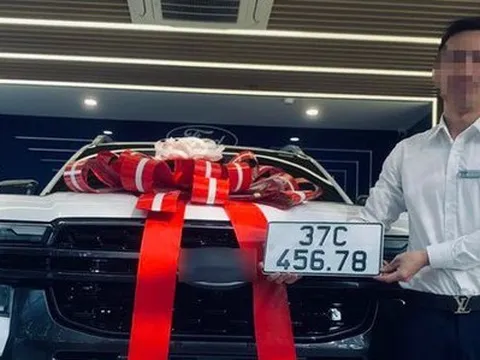Thực hư chủ xe bấm được biển đẹp 45678, tăng gấp đôi giá trị