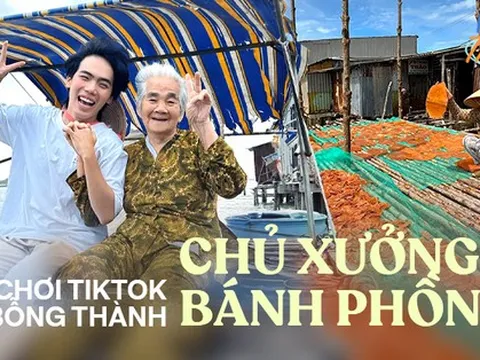Anh chàng 20 tuổi đưa bà nội lên TikTok rồi bất ngờ nổi tiếng, bắt lấy thời cơ mở thương hiệu bánh phồng tôm sau 3 ngày bán gần 3 tấn bánh