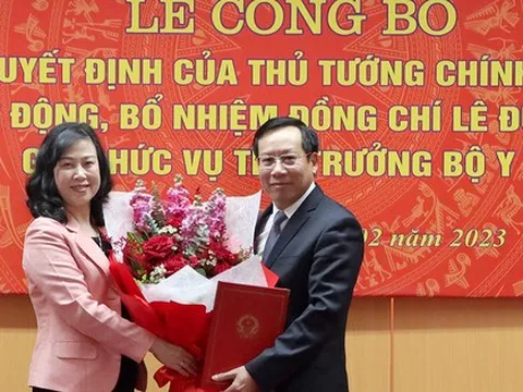 Bộ Y tế có tân thứ trưởng 55 tuổi