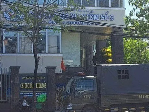 NÓNG: Khám xét Chi cục Đăng kiểm số 9 tại tỉnh Bà Rịa - Vũng Tàu