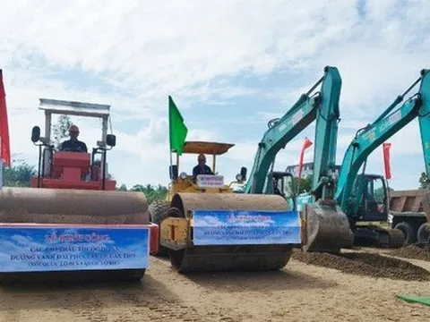 Dự án đường vành đai phía Tây Cần Thơ 'đói' vốn