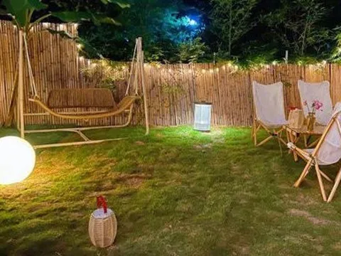 Cải tạo thành công khu vườn, cô gái 9x tận hưởng cuộc sống thư thái như đi dã ngoại tại nhà