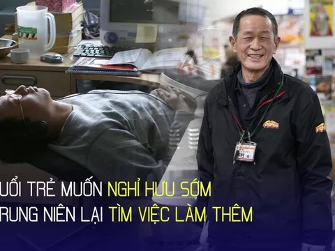 Trung niên vừa về hưu đã vội tìm việc mới x2 thu nhập, người trẻ kêu trời: "Làm việc 50 năm còn chưa đủ?"