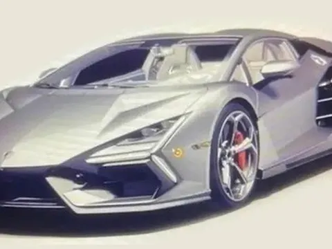 Thiết kế Lamborghini chắc cũng 'nhàn': Đàn em Aventador lộ diện mạo với nhiều chi tiết giống siêu xe nửa thập kỷ trước