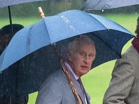 Chiếc ô duy nhất trên thế giới của Vua Charles