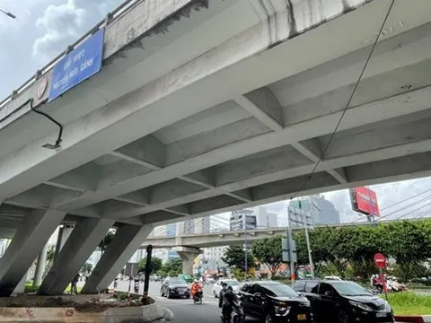 TP HCM: Từ cuối tháng 2, ô tô được lưu thông trên cầu vượt Nguyễn Hữu Cảnh