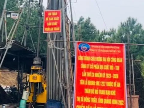 Ngành than Việt Nam lần đầu khoan thăm dò thành công ở độ sâu kỷ lục 1.320m