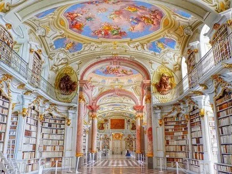 Ngẩn ngơ trong tu viện nghìn năm tuổi đẹp nhất thế giới, ảnh thật mà ngỡ chỉ là photoshop