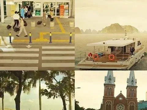 Vịnh Hạ Long, cầu Rồng, nhà thờ Đức Bà xuất hiện trên phim Hàn