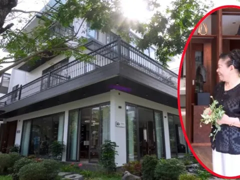 Khám phá biệt thự 80 tỷ rộng gần 600m2 tại Ecopark, con trai mua báo hiếu mẹ già