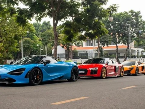 Hội siêu xe TP. HCM tính 'phượt' 3 ngày hơn 400 km tới Bình Thuận: Nhiều chiếc độ khủng với gầm thấp cũng tham gia