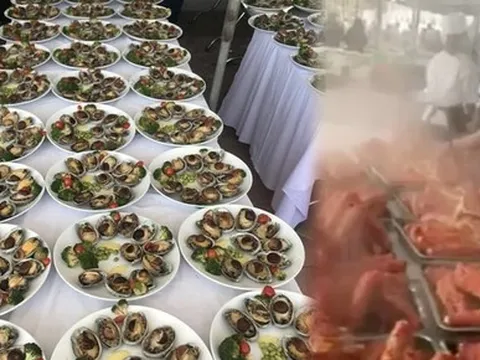 Dân mạng "choáng" với cỗ cưới sang chảnh nhất Bắc Ninh, đãi khách bằng món cua có giá hơn 2 triệu/kg