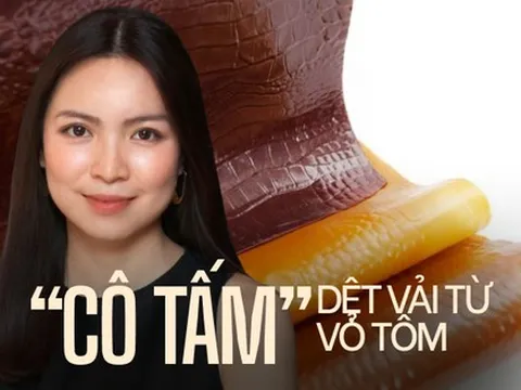 "Cô Tấm" gốc Việt biến vỏ tôm thành vải, trình diễn trên sàn thời trang New York: "Tôi muốn đặt trách nhiệm bảo vệ môi trường lên trên hết"