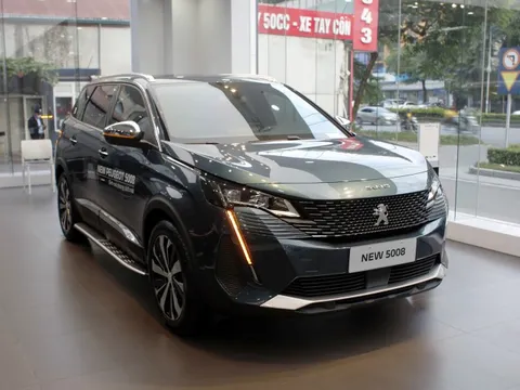 Bảng giá ô tô Peugeot tháng 2: Peugeot 5008 được ưu đãi tới 36 triệu đồng