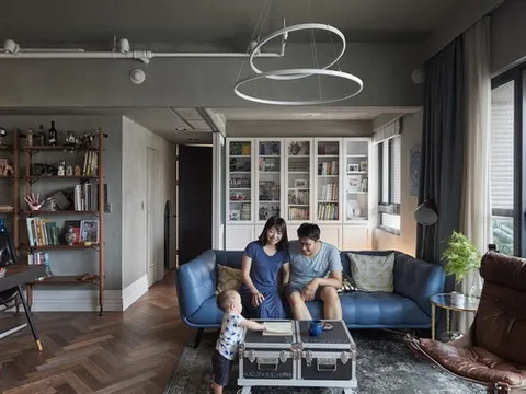 Căn hộ sở hữu thiết kế xinh xắn, tiện nghi cho gia đình đông người ở thành phố