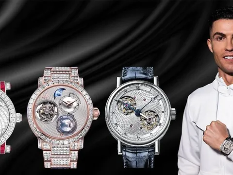 7 người nổi tiếng sở hữu đồng hồ đắt nhất thế giới: Cristiano Ronaldo có chiếc trị giá 2 triệu USD nhưng vẫn đứng ở vị trí thứ 6