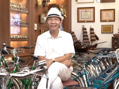 Cận cảnh bộ sưu tập xe đạp cổ đồ sộ nhất Việt Nam