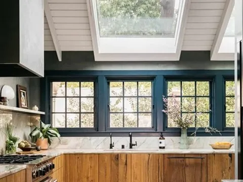 6 lý do cho thấy nhà bếp với thiết kế giếng trời là lựa chọn tuyệt vời với mọi gia đình