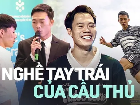 Dàn cầu thủ của Đội tuyển Việt Nam với nghề tay trái khiến nhiều người ngưỡng mộ