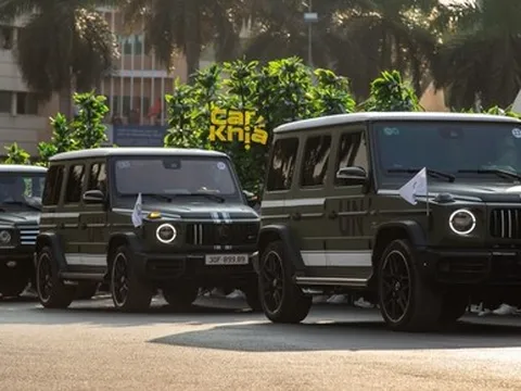 Ông Đặng Lê Nguyên Vũ mang dàn SUV độ khủng đến lễ hội cà phê lớn nhất Việt Nam: G 63 và LX 570 làm nền cho 10 chiếc Range Rover