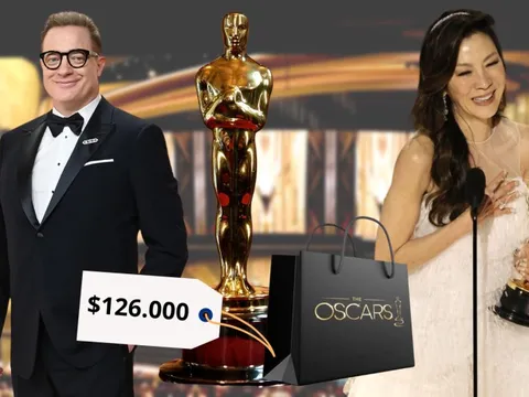 Diễn viên Oscar "được ăn được nói, được 'gói đất' mang về": Bên trong túi quà tặng 60 món trị giá 6 con số, có cả mảnh đất ở Australia