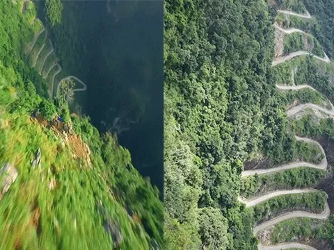 Cảnh tượng như phim viễn tưởng khi leo con đèo nổi tiếng tại Tây Nguyên, cứ tưởng đang lạc vào “xứ sở Titan”