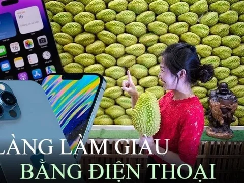 Ngôi làng làm giàu bằng điện thoại, thu nhập 3 ngày bằng người khác 'cày' cả năm: Sáng lái xe lam 3 bánh nhưng tối lại đi siêu xe thể thao