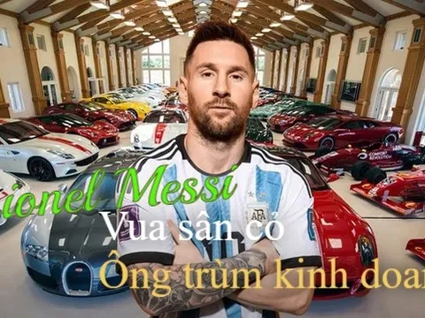 Không chỉ là "Vua sân cỏ", Lionel Messi còn là ông trùm kinh doanh khét tiếng: Xây dựng tài sản 600 triệu USD, mỗi năm bỏ túi 10 triệu USD chỉ nhờ một khoản