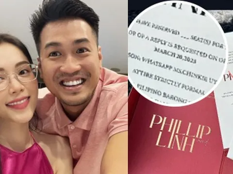 Thêm một quy định khắt khe trong hôn lễ hào môn của em chồng Hà Tăng và Linh Rin ở Philippines