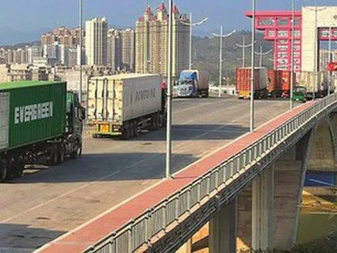 Cửa khẩu Móng Cái chính thức là cửa khẩu nhập khẩu lương thực vào Trung Quốc
