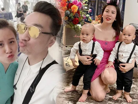 Tiếp viên hàng không lấy nam MC nổi tiếng, nghỉ bay chăm chồng, chăm con, ở penthouse 18 tỷ