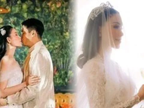 Vợ chồng Linh Rin - Phillip Nguyễn công khai ảnh cưới ‘full HD’: Chú rể tuyên bố một câu đậm chất ngôn tình, chi tiết hoa cưới của cô dâu gây sốt