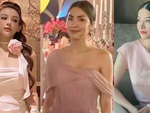 Sao Việt dự đám cưới Linh Rin - Phillip Nguyễn: Hà Tăng nổi bật giữa dàn mỹ nhân, 1 người xúc động trong lễ đường