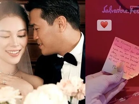 Cận cảnh những hộp quà đắt đỏ mà vợ chồng Linh Rin - Phillip Nguyễn tặng khách dự đám cưới