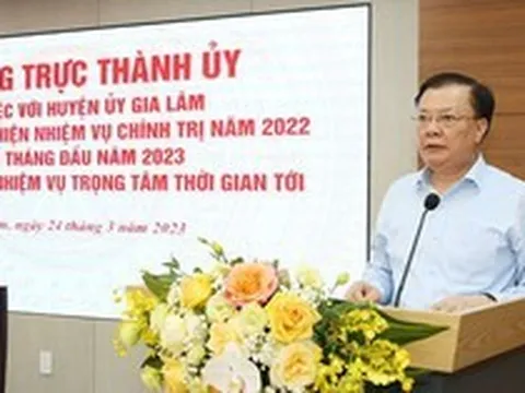 Bí thư Hà Nội: Gia Lâm trở thành quận, dân phải giàu, kinh tế phải mạnh!