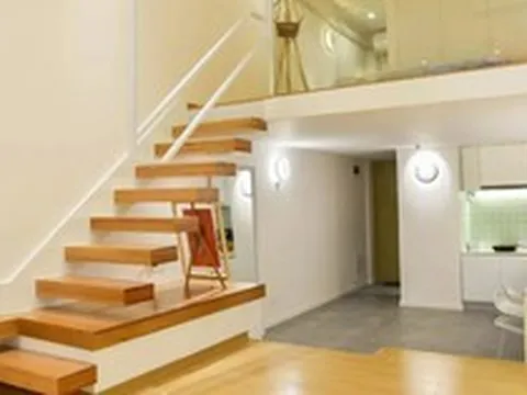 Căn hộ 52m² ấn tượng với cách bố trí nội thất giật cấp