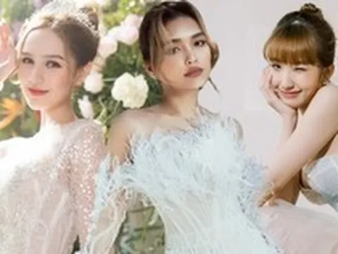 Điểm lại váy cưới 4 cô dâu Gen Z: Xoài Non ghi điểm với váy 28 tỷ, Huyền 2k4 áp đảo về số lượng, Linda Ngô trưởng thành bất ngờ